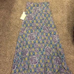 LuLaRoe maxi skirt
